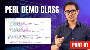 PERL Demo Class Part-1 | Practical Extraction and Report Language | Download VLSI FOR ALL App