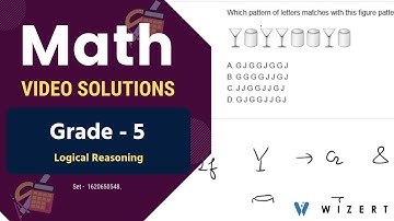 Maths Logical Reasoning problems for Grade 5 with answers - Set 1620650548