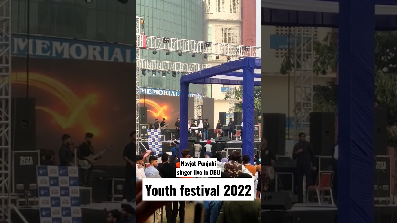 NAVJOT Live Performanc In Desh Bhagat University| Youth festival 2022 #deshbhagatuniversity #shorts