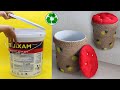 Amazing ! Super Recycling Ideas from Paint Bucket | Jute Craft ideas