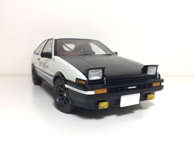 自動車 AUTOart TOYOTA SPRINTER TRUENO INITIAL D Toyota Sprinter Trueno (AE86) 