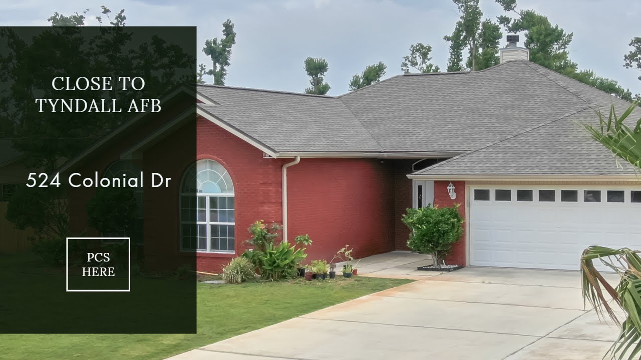 SOLD Video walk through of 524 Colonial Dr Panama City, FL 32404