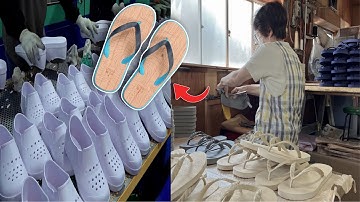 देखिए फ़ैक्ट्री मैं कैसे बनता है Slippers चप्पल | How Filp Flop slipper Are Made In Factory |