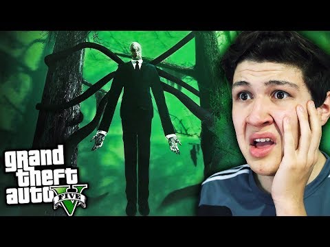 ENCONTRÉ a SLENDERMAN en GTA 5! Grand Theft Auto V - GTA V Mods