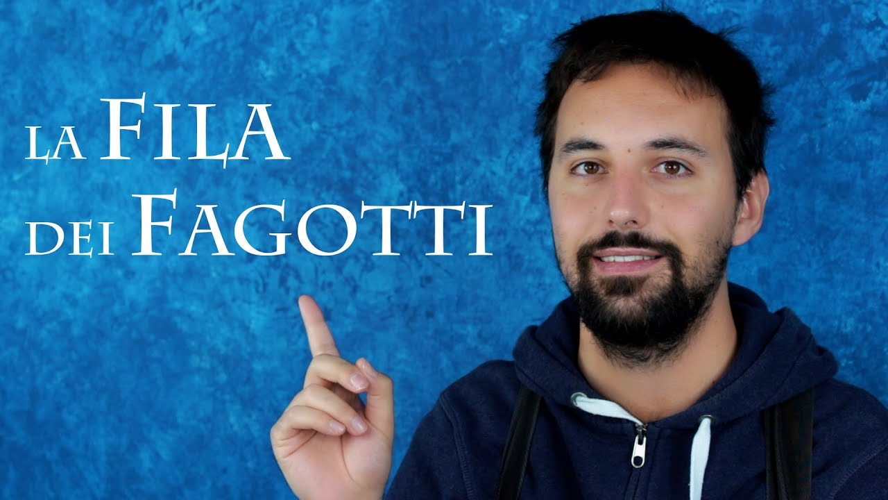 FAGOTTO - la fila dei Fagotti