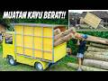 DIMAS MUATAN KAYU BESAR!! TRUK DIMAS BAK NYA SAMAPI JEBOL!?😱😱
