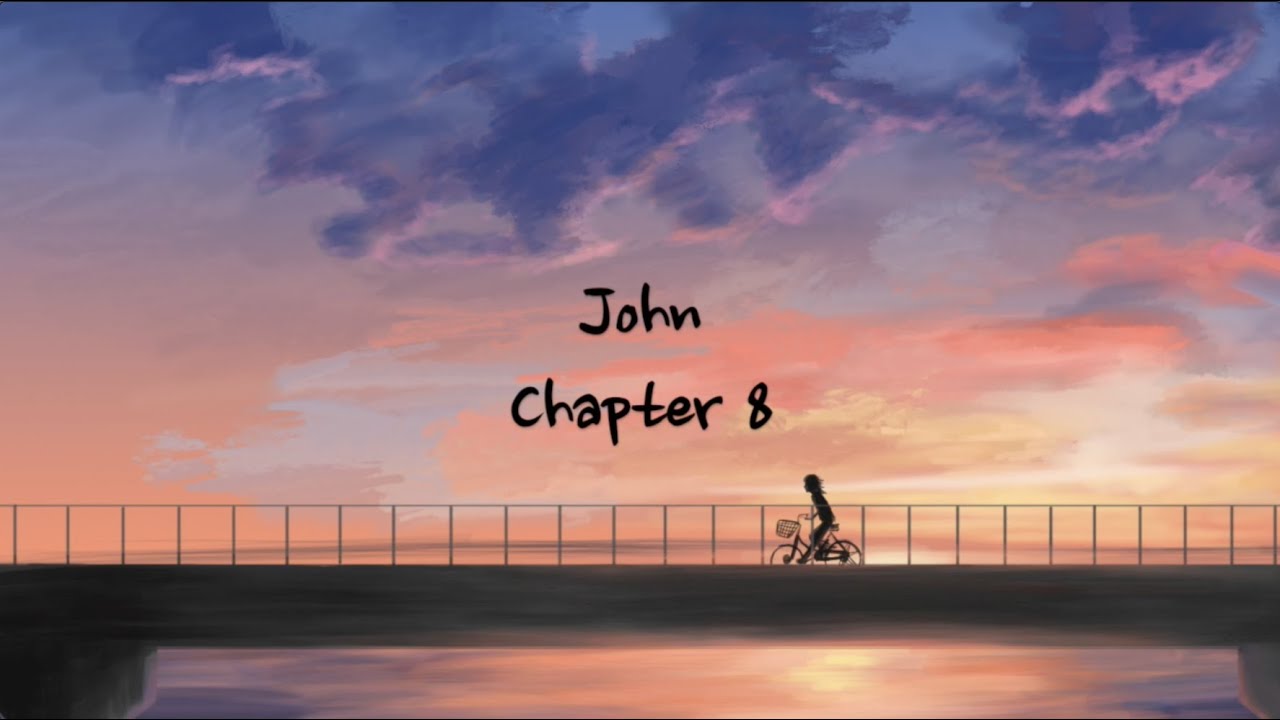 John 8 Niv Audio Bible Text Youtube