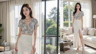 Elegant Silhouette — A Fashion Posture of Grace and Nobility