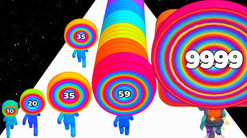 Layer Man vs Roof Rails - Gameplay Walkthrough Android (Max Level, Math Games) New Update