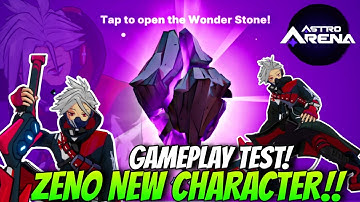 Astro Arena: Star Clash PvP Beta Gameplay Walkthrough Part 2 - Zeno New Character (iOS, Android)
