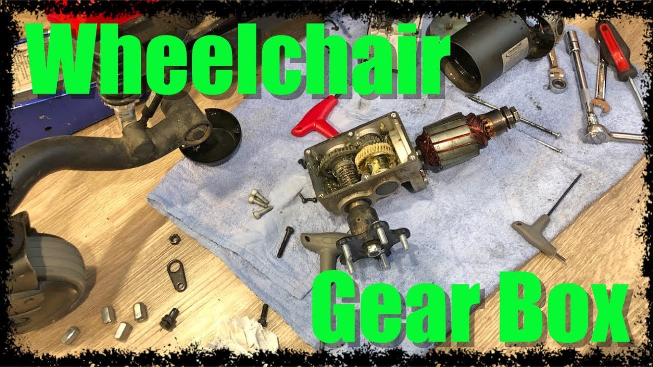 inside a power chair gearbox! (VLOG 435) YouTube