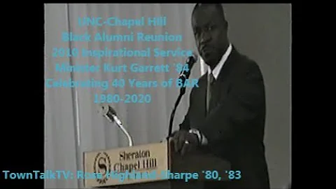 UNC-Chapel Hill Black Alumni Reunion 2010 Inspirat...