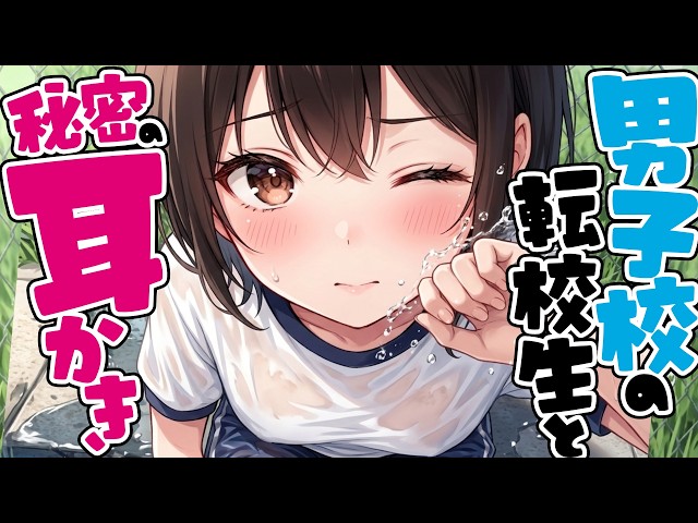 【KU100耳かき/密着/高音圧/生シチュボ】男子校に転校してきたルームメイトはまさかの女子…？！【ASMR/シチュエーション/配信/立体音響/Japanese】