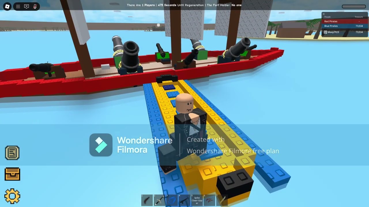 pirate wars quest tutorial (easy lava spike cheese!)