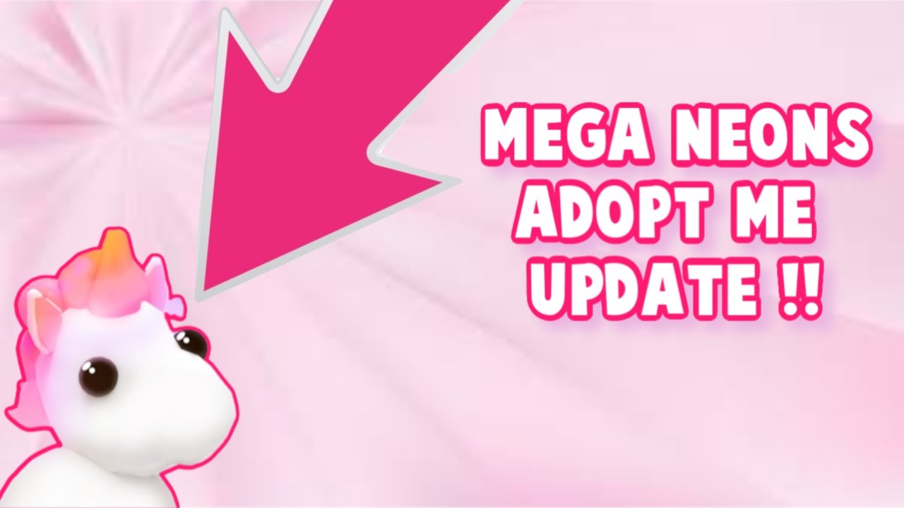 How To Get A Free Mega Neon Pet In Adopt Me Roblox Adopt Me