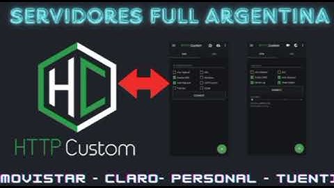 SERVIDORES PARA HTTP CUSTOM PERSONAL CLARO Y MOVISTAR 2025 ARGENTINA