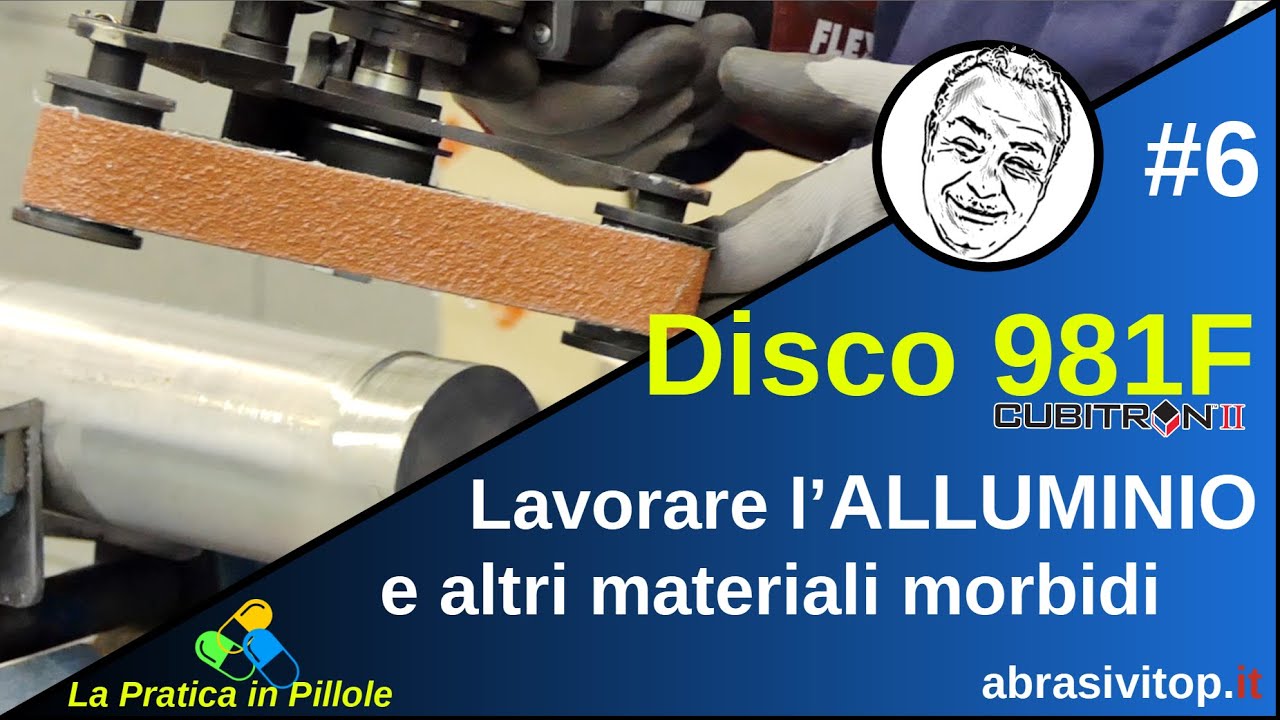 Nastro 981F, Per lavorare l'ALLUMINIO e materiali morbidi