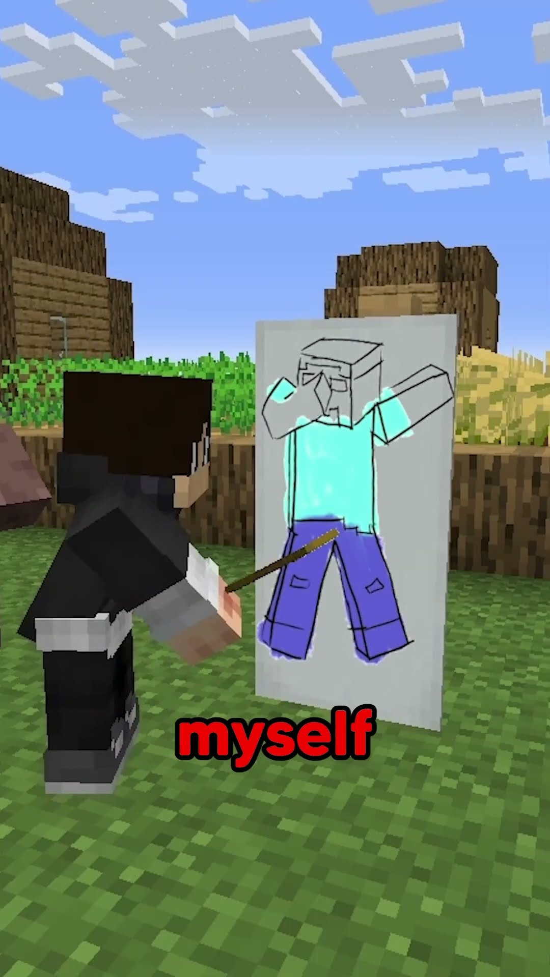 Minecraft, But You Draw My World…
