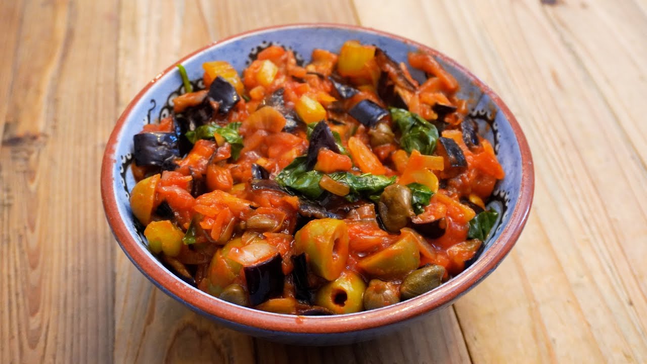 La caponata di melanzane alla palermitana di Dora