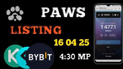 paws listing date new update paws airdrop new update today paws airdrop claim