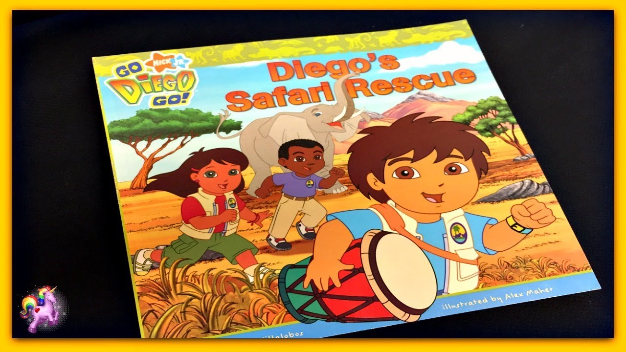 diego's safari rescue book