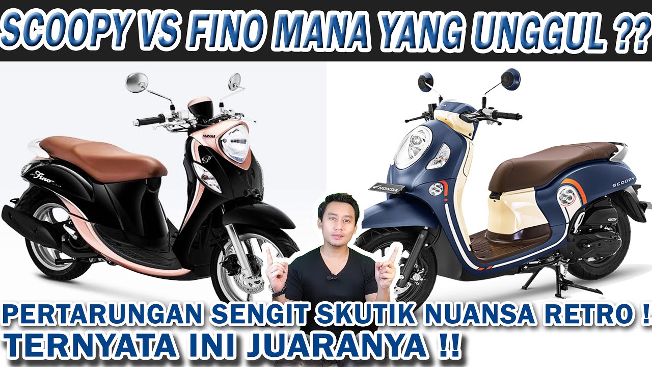 Scoopy Vs Fino Mana Yang Lebih Unggul?