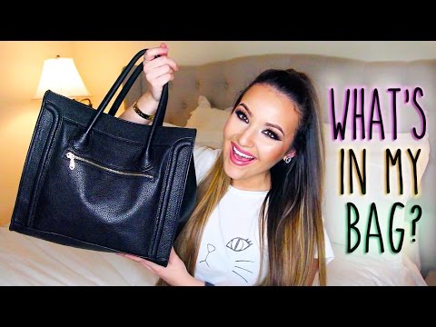 What's in my Bag?! ♡ Amanda Ensing - YouTube