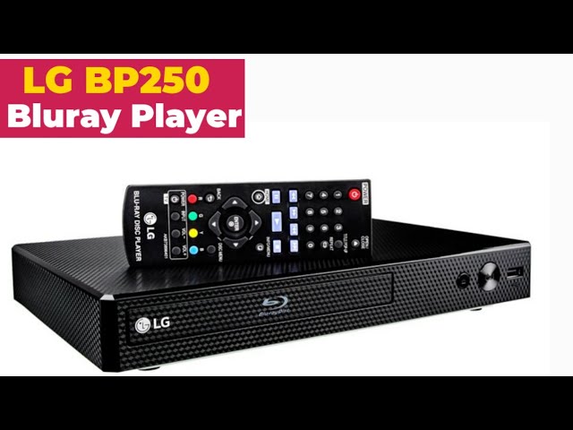 Unboxing: LG 4K Ultra-HD Blu-Ray Player UBK80, $99, HDR10, 3D, Bluray/DVD  disk 