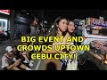 Big event uptown cebu city philippines  large crowd  entertainment