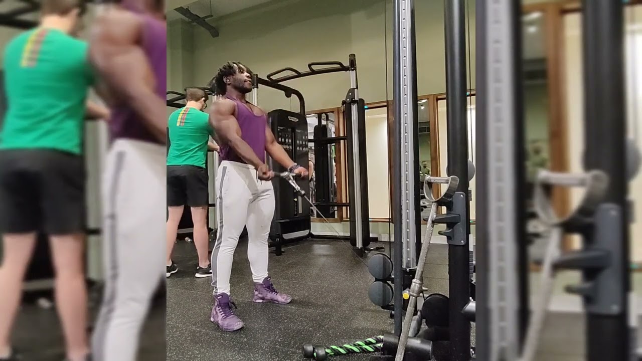 Cable Underhand Front Raise YouTube