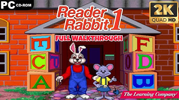 Reader Rabbit: Reading 1 Deluxe (1994) PC Gameplay - 2K60fps