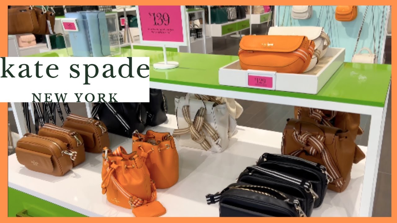 KATE SPADE OUTLET🛍️ (kate spade wallet) COLLECTION OF HANDBAGS - YouTube