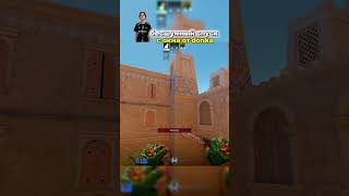 Бесшумный спуск с окна #ksgo #csgo #gaming