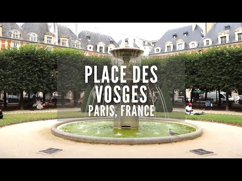 Video: Een complete gids voor de Place des Vosges in Parijs