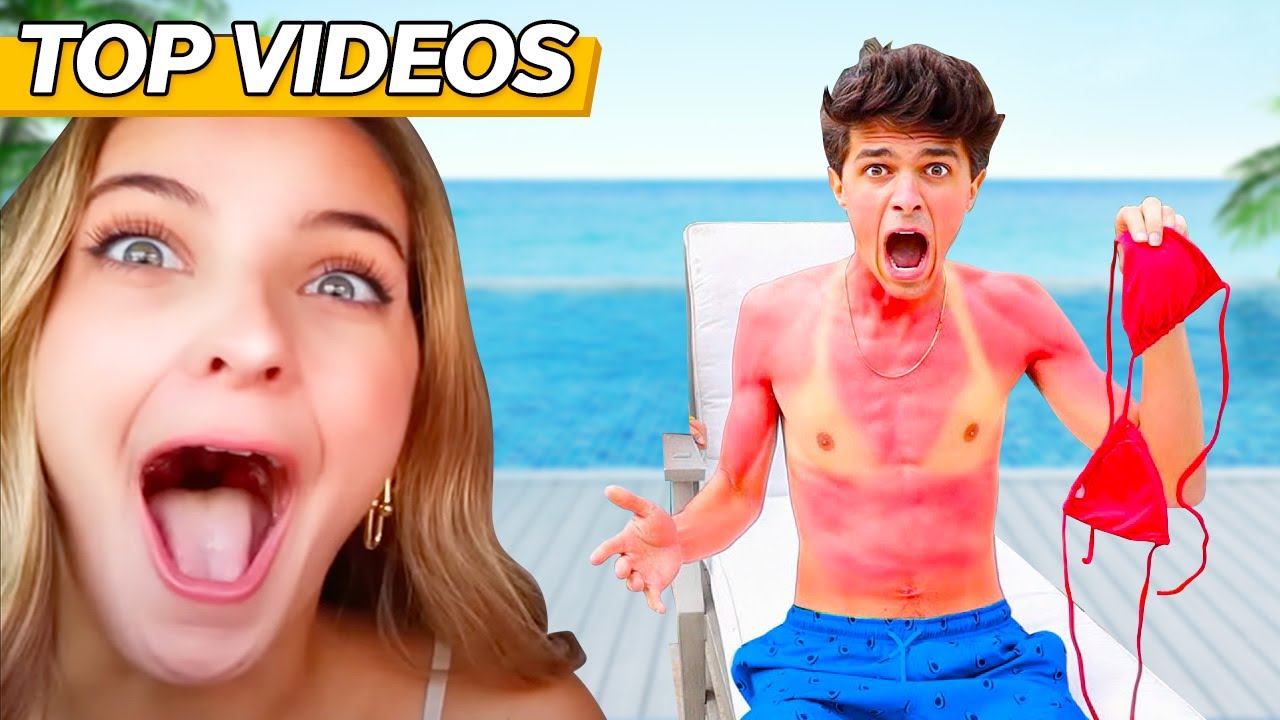 FUNNIEST PRANKS On Brother! (HILARIOUS) Alexa Rivera YouTube