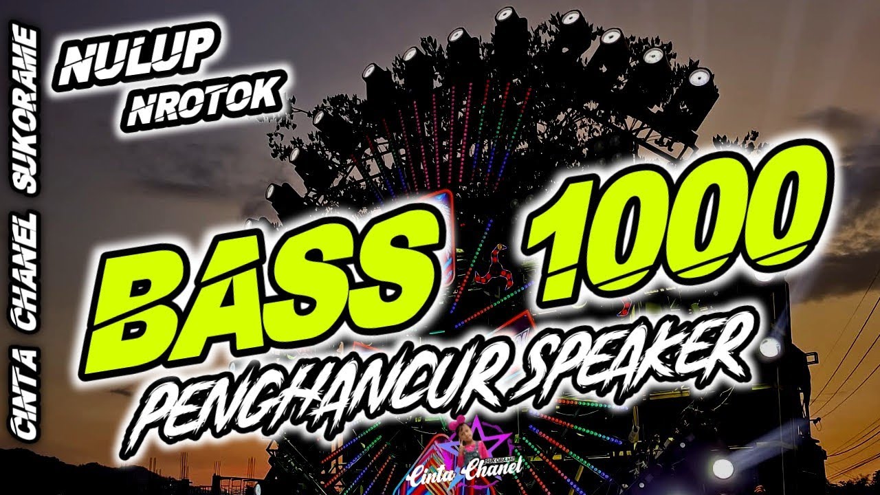 DJ TRAP BASS 1000 MIDDLE NROTOK NULUP || FULL POWER PENGHANCUR SPEAKER ‼️
