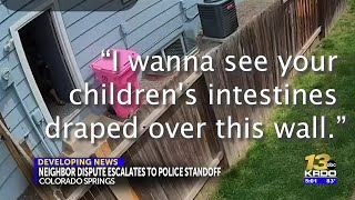 Man arrested after neighbor dispute in Colorado Springs