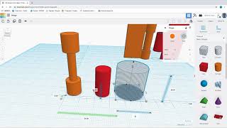 Tinkercad Tutorial Series - E03 Hinge