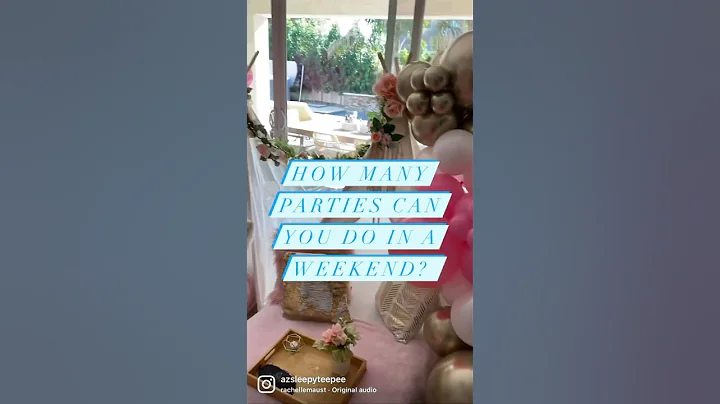 From sleepover parties to glamping and picnics. We do it all…and in one weekend!