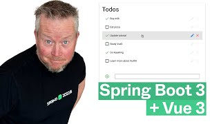 Build a Simple CRUD App with Spring Boot and Vue.js