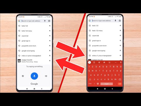 How to change google voice typing to keyboard in android
