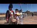 Izado de bandera española de la plaza fuerte de San Juan 1797 por el Regimiento Fijo de Puerto Rico