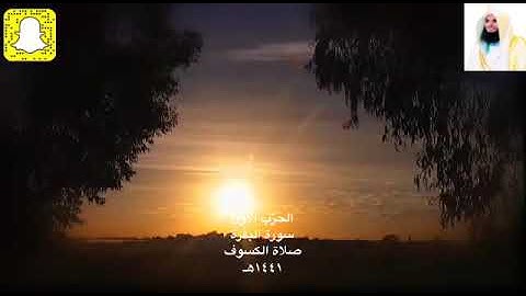 الحزب الأول من سورة البقرة للقارئ الحارث الصالح من صلاة الكسوف ٢٩-٤-١٤٤١هـ