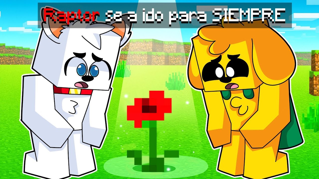 RAPTOR SE FUÉ DE MINECRAFT para SIEMPRE… 😭 - YouTube