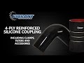 Vibrant Performance 4-Ply Reinforced Silicone Coupling
