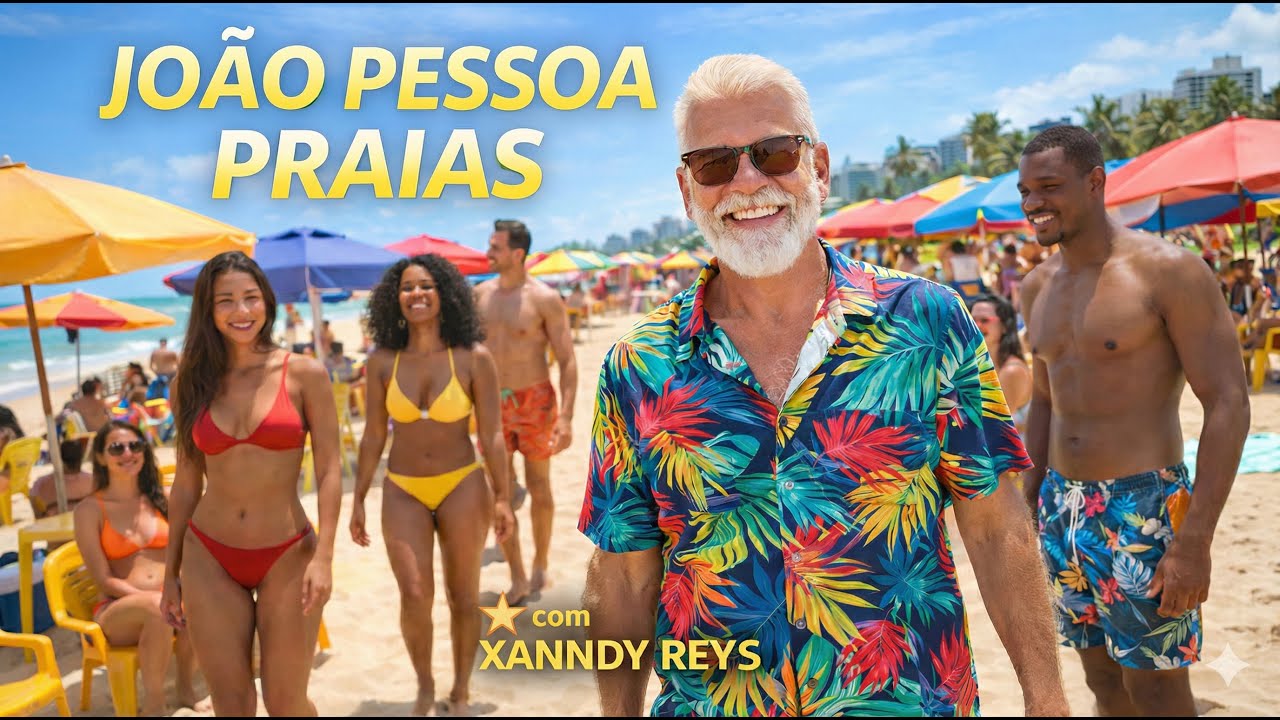 João Pessoa 🌴 Praias, Pé na Areia | Beaches, Feet on the Sand