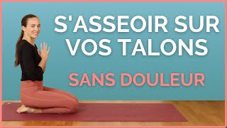 Yoga Pour Sasseoir Sur Vos Talons - 10 Minutes Sans Douleur Posture De La Foudre
