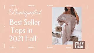 Boutiquefeel Womens Tops In 2021 Fall
