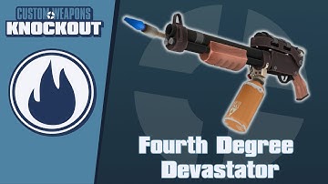 TF2C: Custom Weapons: Knockout Demonstration - Fourth Degree Devastator