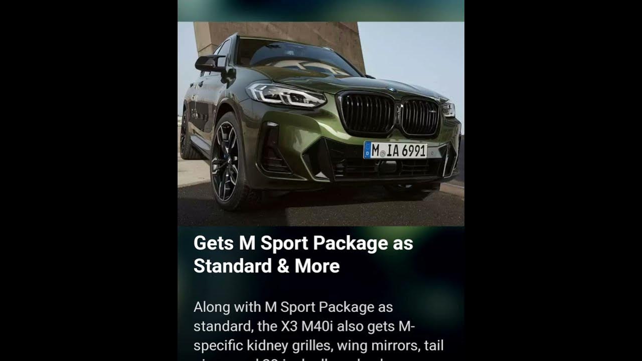 5 REASONS TO BUY BMW X3 M40i - YouTube